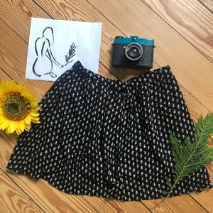 3/$36 Lucky Brand Woodstamp Skirt w/ Pockets